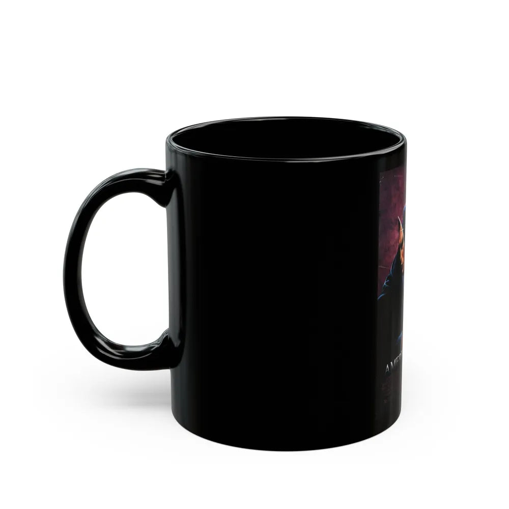 AMERICAN PSYCHO 2000 Movie Poster - Black Coffee Mug-Go Mug Yourself