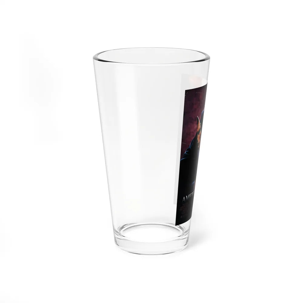 AMERICAN PSYCHO 2000 Movie Poster - Pint Glass 16oz-Go Mug Yourself