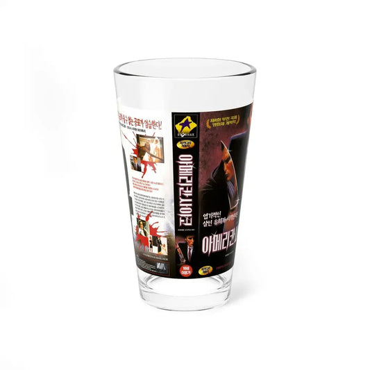 AMERICAN PSYCHO (VHS COVER) Pint Glass 16oz 16oz - Go Mug Yourself