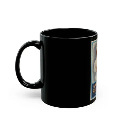 American Red Cross Poster - Black Coffee Mug - Go Mug Yourself