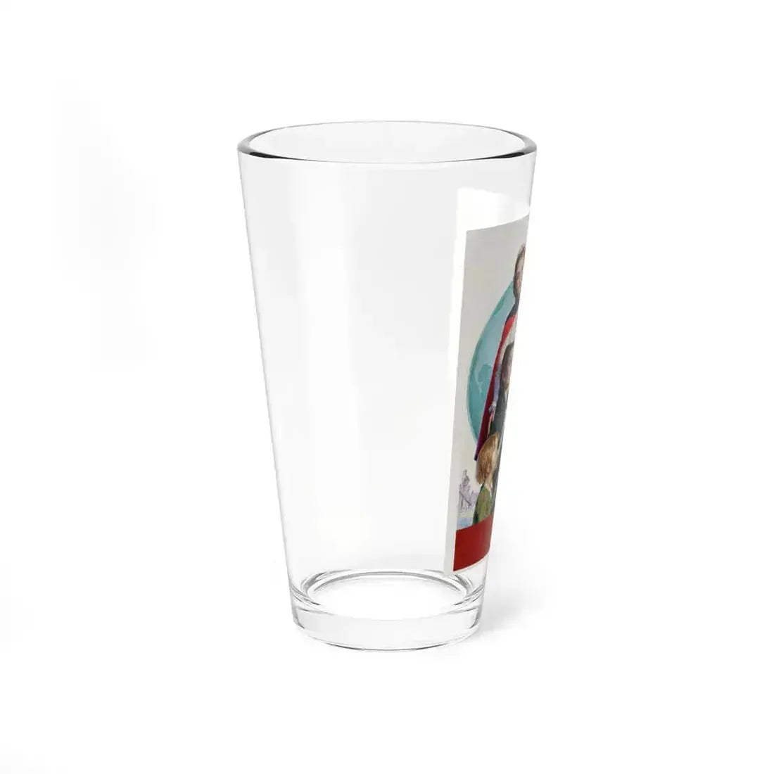 American Red Cross, poster illustration, 1946 (Magazine Illustration) Pint Glass 16oz - Go Mug Yourself