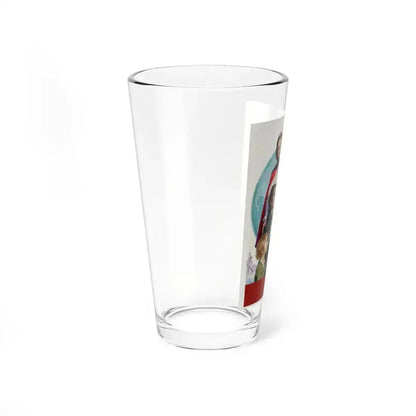 American Red Cross, poster illustration, 1946 (Magazine Illustration) Pint Glass 16oz - Go Mug Yourself