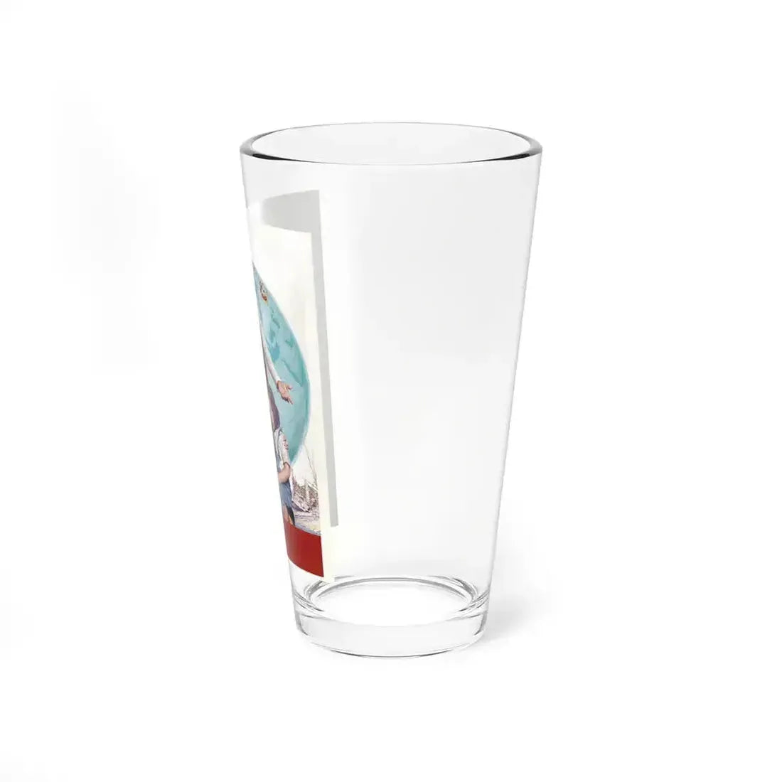 American Red Cross, poster illustration, 1946 (Magazine Illustration) Pint Glass 16oz - Go Mug Yourself