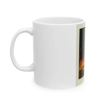 American Red Cross, poster illustration, 1947 - White Coffee Mug - Go Mug Yourself