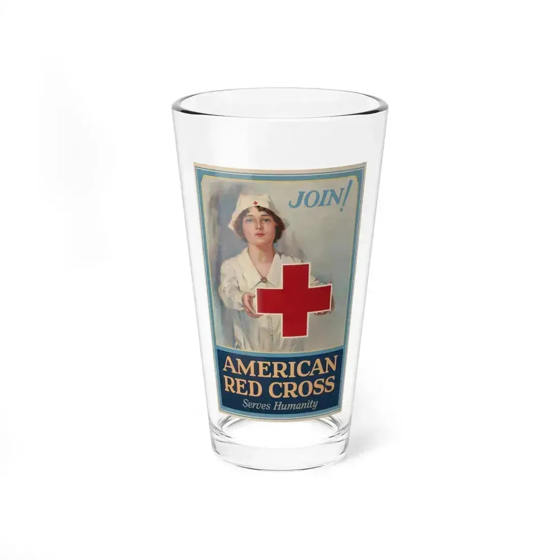 American Red Cross Poster (Magazine Illustration) Pint Glass 16oz 16oz - Go Mug Yourself
