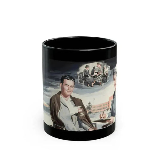 American Red Cross Volunteer - Black Coffee Mug 11oz - Go Mug Yourself