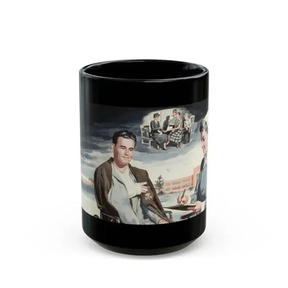 American Red Cross Volunteer - Black Coffee Mug 15oz - Go Mug Yourself