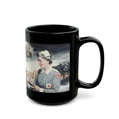 American Red Cross Volunteer - Black Coffee Mug - Go Mug Yourself