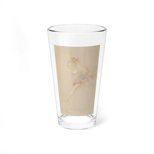 American Revue -- The Bare Idea, 1915 (Magazine Illustration) Pint Glass 16oz 16oz - Go Mug Yourself