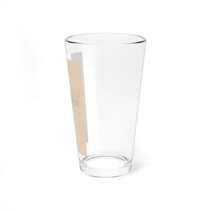 American Revue -- The Bare Idea, 1915 (Magazine Illustration) Pint Glass 16oz - Go Mug Yourself