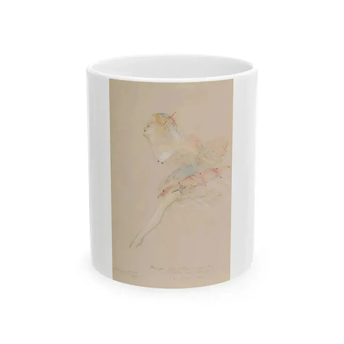 American Revue -- The Bare Idea, 1915 - White Coffee Mug 11oz - Go Mug Yourself