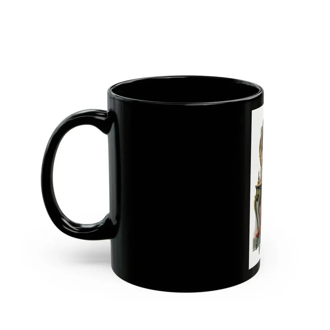 American Standard Plumbing advertisement, 1948 - Black Coffee Mug - Go Mug Yourself