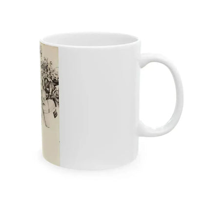 American Weekly  228 Illustration (Hearst Publishing Co., 1948) - White Coffee Mug - Go Mug Yourself