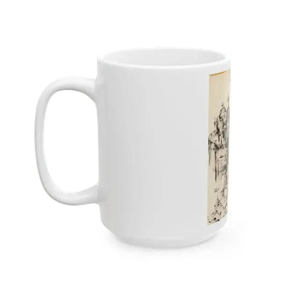 American Weekly  228 Illustration (Hearst Publishing Co., 1948) - White Coffee Mug - Go Mug Yourself
