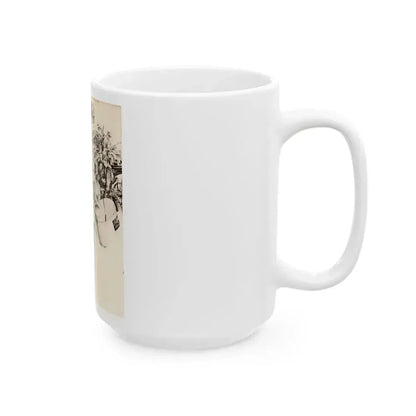 American Weekly  228 Illustration (Hearst Publishing Co., 1948) - White Coffee Mug - Go Mug Yourself