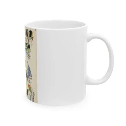 American Weekly illustration - White Coffee Mug - Go Mug Yourself
