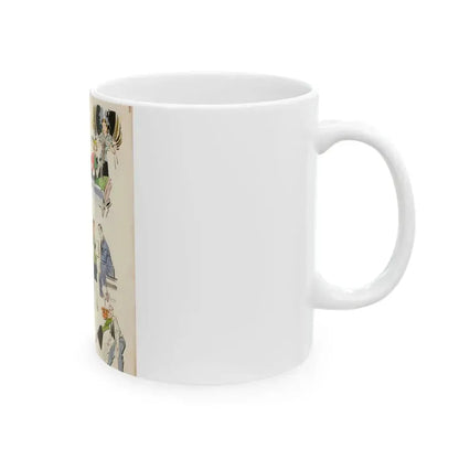 American Weekly illustration - White Coffee Mug - Go Mug Yourself