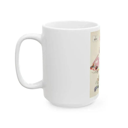 American Weekly illustration - White Coffee Mug - Go Mug Yourself