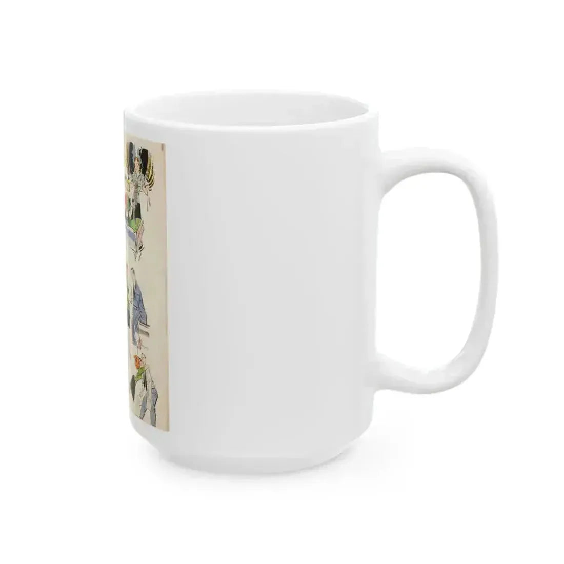 American Weekly illustration - White Coffee Mug - Go Mug Yourself
