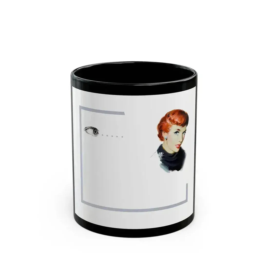 American Weekly Magazine Illustration - Black Coffee Mug 11oz - Go Mug Yourself