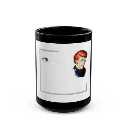 American Weekly Magazine Illustration - Black Coffee Mug 15oz - Go Mug Yourself