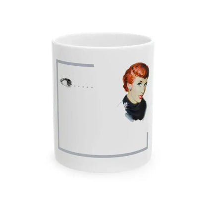 American Weekly Magazine Illustration - White Coffee Mug 11oz - Go Mug Yourself