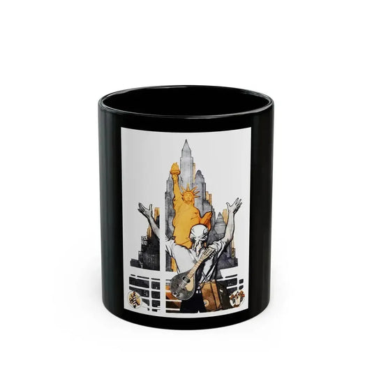 Americans First, The American Magazine, June 1937 - Black Coffee Mug 11oz - Go Mug Yourself