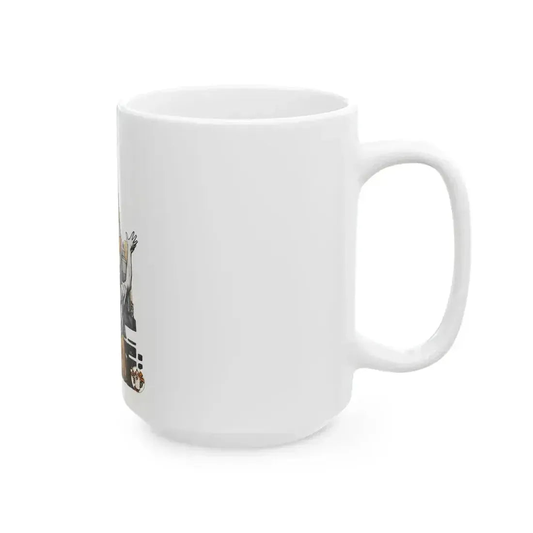 Americans First, The American Magazine, June 1937 - White Coffee Mug - Go Mug Yourself