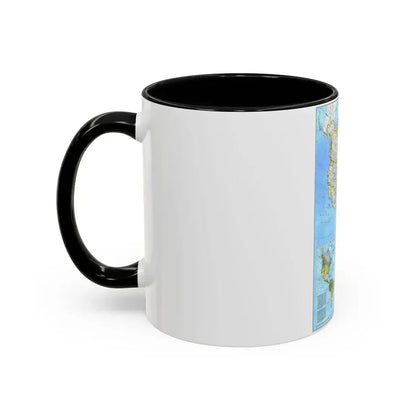 Americas, The (1979) (Map) Accent Coffee Mug - Go Mug Yourself