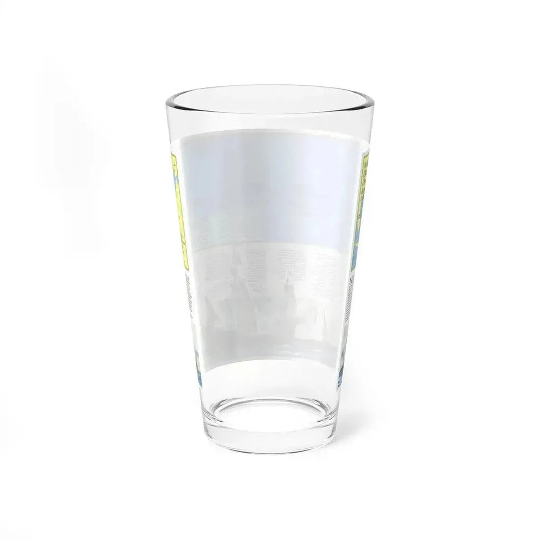 Americas - Where Did Columbus Discover America (1987) (Map) Pint Glass 16oz - Go Mug Yourself