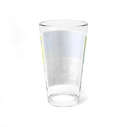 Americas - Where Did Columbus Discover America (1987) (Map) Pint Glass 16oz - Go Mug Yourself