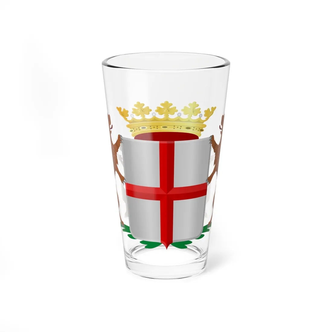 Amersfoort wapen HRvA (Netherlands) (Coat of Arms) Pint Glass 16oz 16oz - Go Mug Yourself