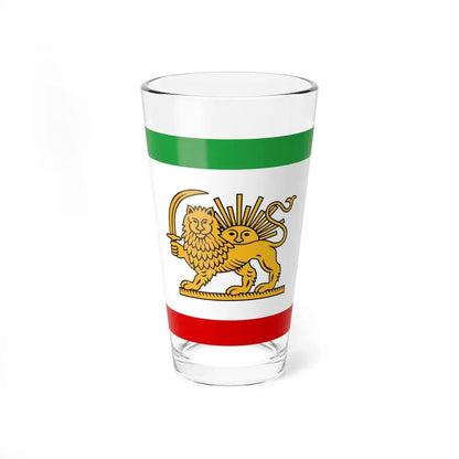 Amir Kabir Flag (Iran) Pint Glass 16oz 16oz - Go Mug Yourself