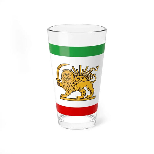 Amir Kabir Flag (Iran) Pint Glass 16oz 16oz - Go Mug Yourself