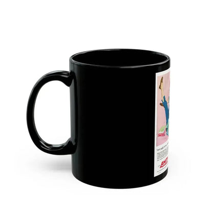 Amity advertisement, Seventeen magazine, May 1958 - Black Coffee Mug - Go Mug Yourself