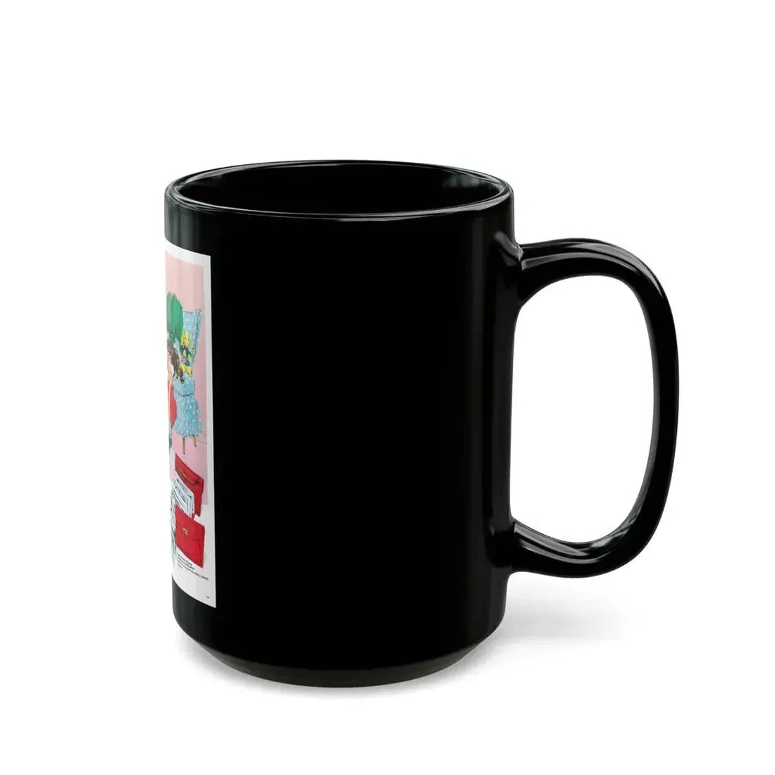 Amity advertisement, Seventeen magazine, May 1958 - Black Coffee Mug - Go Mug Yourself