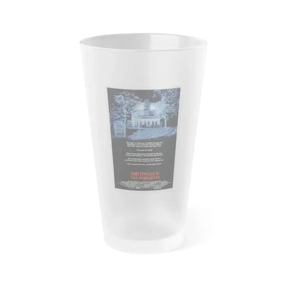 AMITYVILLE II THE POSSESSION 1982 Movie Poster - Frosted Pint Glass 16oz Default Title - Go Mug Yourself