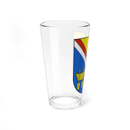 AmlikonBissegg-blazon (Switzerland) (Coat of Arms) Pint Glass 16oz - Go Mug Yourself