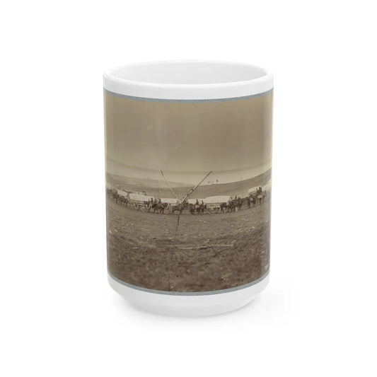 Ammunition Train 3rd Division, Cavalry Corps (U.S. Civil War) White Coffee Mug-15oz-Go Mug Yourself