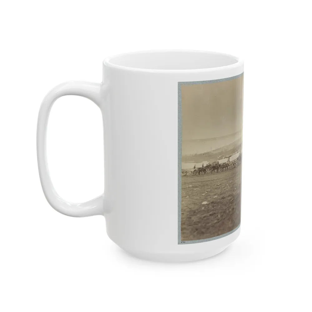 Ammunition Train 3rd Division, Cavalry Corps (U.S. Civil War) White Coffee Mug-Go Mug Yourself