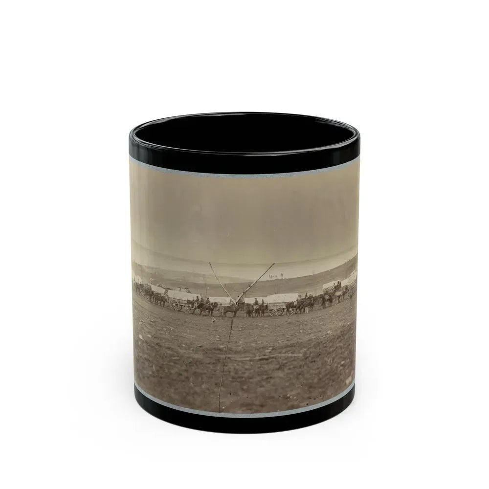Ammunition Train 3rd Division, Cavalry Corps (U.S. Civil War) Black Coffee Mug 11oz - Go Mug Yourself