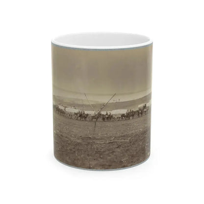 Ammunition Train 3rd Division, Cavalry Corps (U.S. Civil War) White Coffee Mug 11oz - Go Mug Yourself