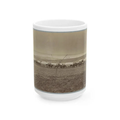 Ammunition Train 3rd Division, Cavalry Corps (U.S. Civil War) White Coffee Mug 15oz - Go Mug Yourself