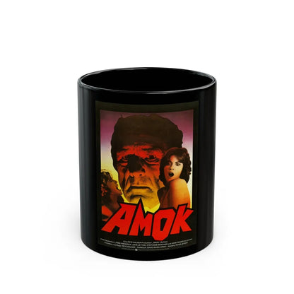 AMOK (SCHIZO) 1976 Movie Poster - Black Coffee Mug-11oz-Go Mug Yourself