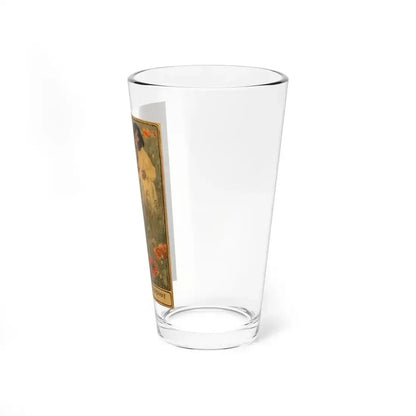 Among the Poppies, The Child in a Garden, Scribner's Magazine illustration, December 1903 (Magazine Illustration) Pint Glass 16oz - Go Mug Yourself