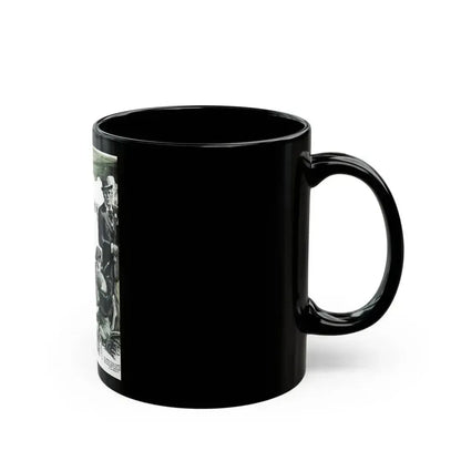 Among Those Present, Redbook, February 1935 - Black Coffee Mug - Go Mug Yourself