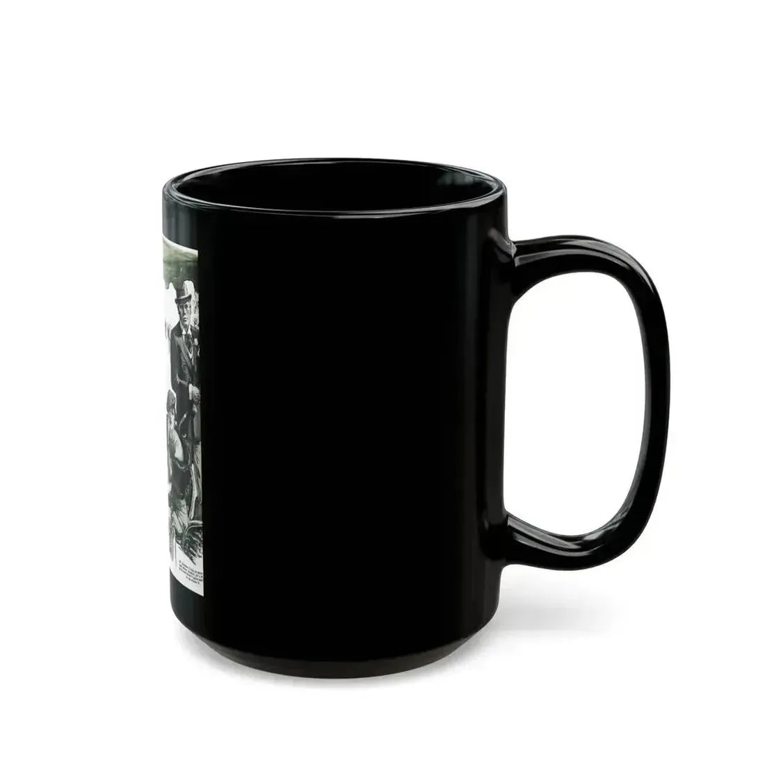 Among Those Present, Redbook, February 1935 - Black Coffee Mug - Go Mug Yourself