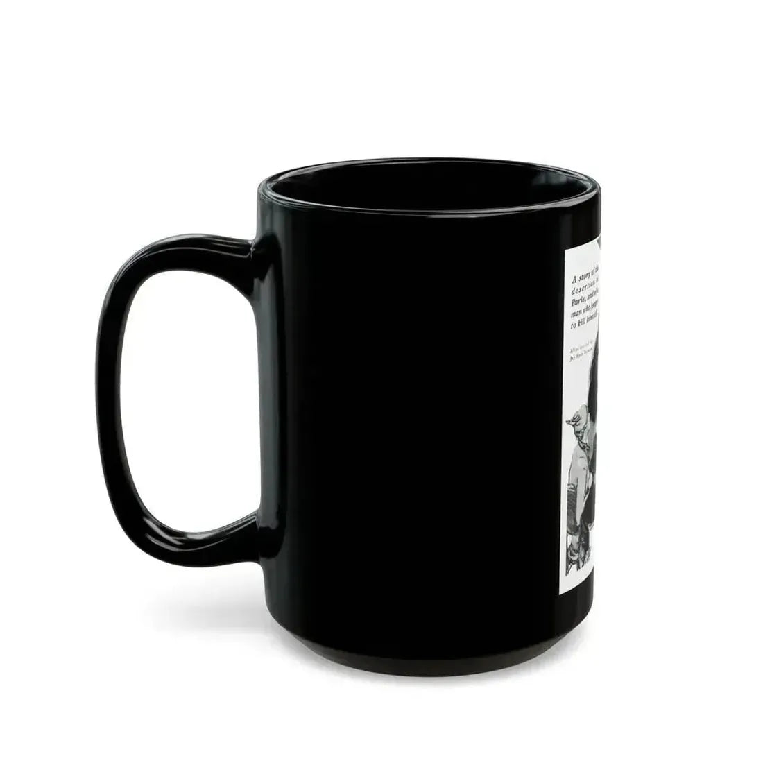 Among Those Present, Redbook, February 1935 - Black Coffee Mug - Go Mug Yourself