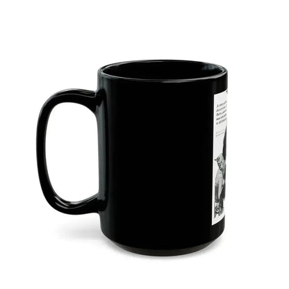 Among Those Present, Redbook, February 1935 - Black Coffee Mug - Go Mug Yourself