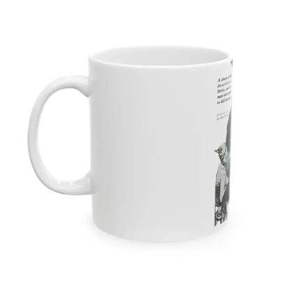 Among Those Present, Redbook, February 1935 - White Coffee Mug - Go Mug Yourself